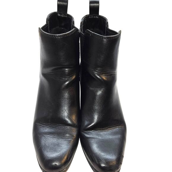 A New Day 8.5 Women's Shoes Closed Toe 8 1/2 Ankle Boots Black Booties - Picture 1 of 7